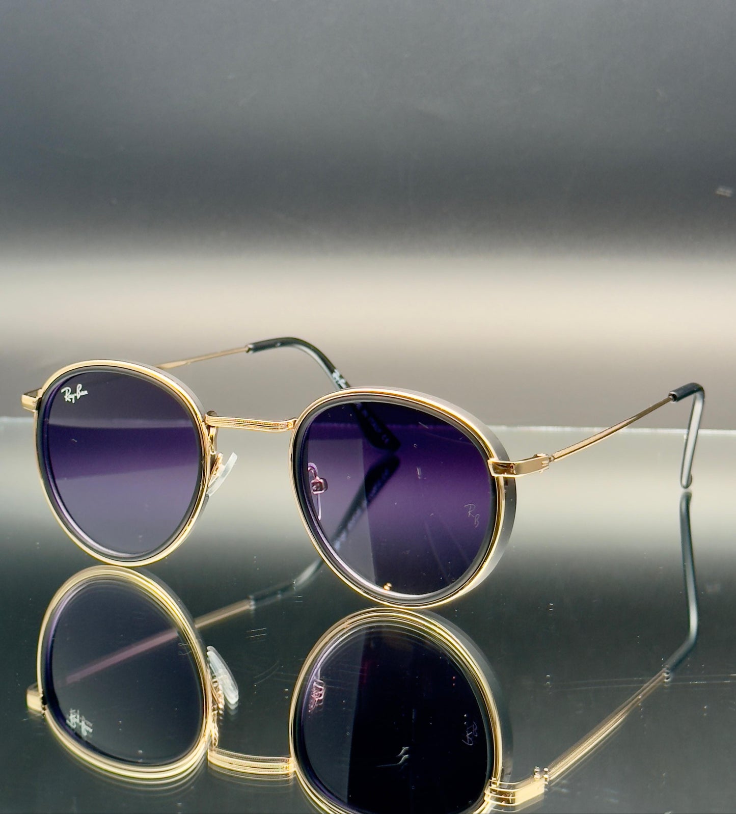 Gafas Rayban Round+ Metalica