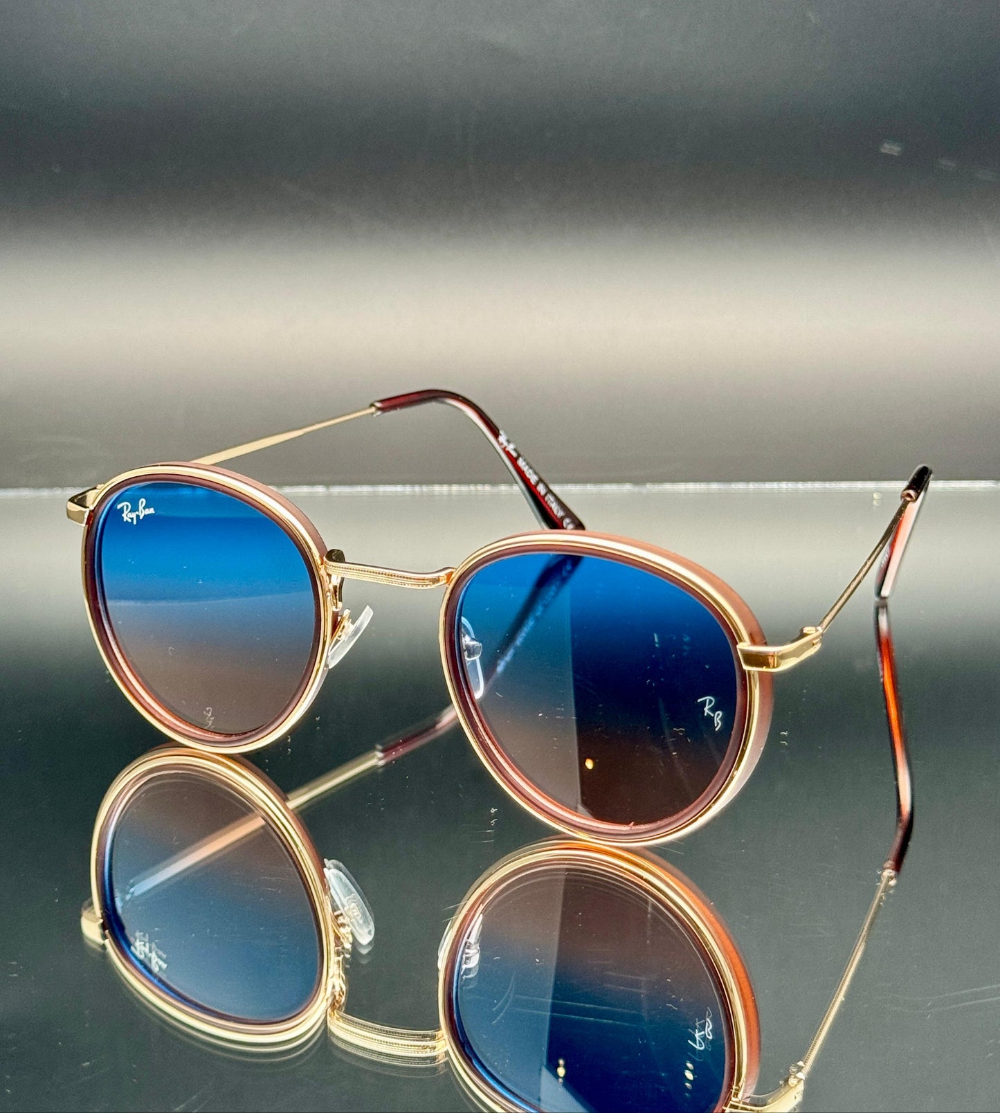 Gafas Rayban Round+ Metalica